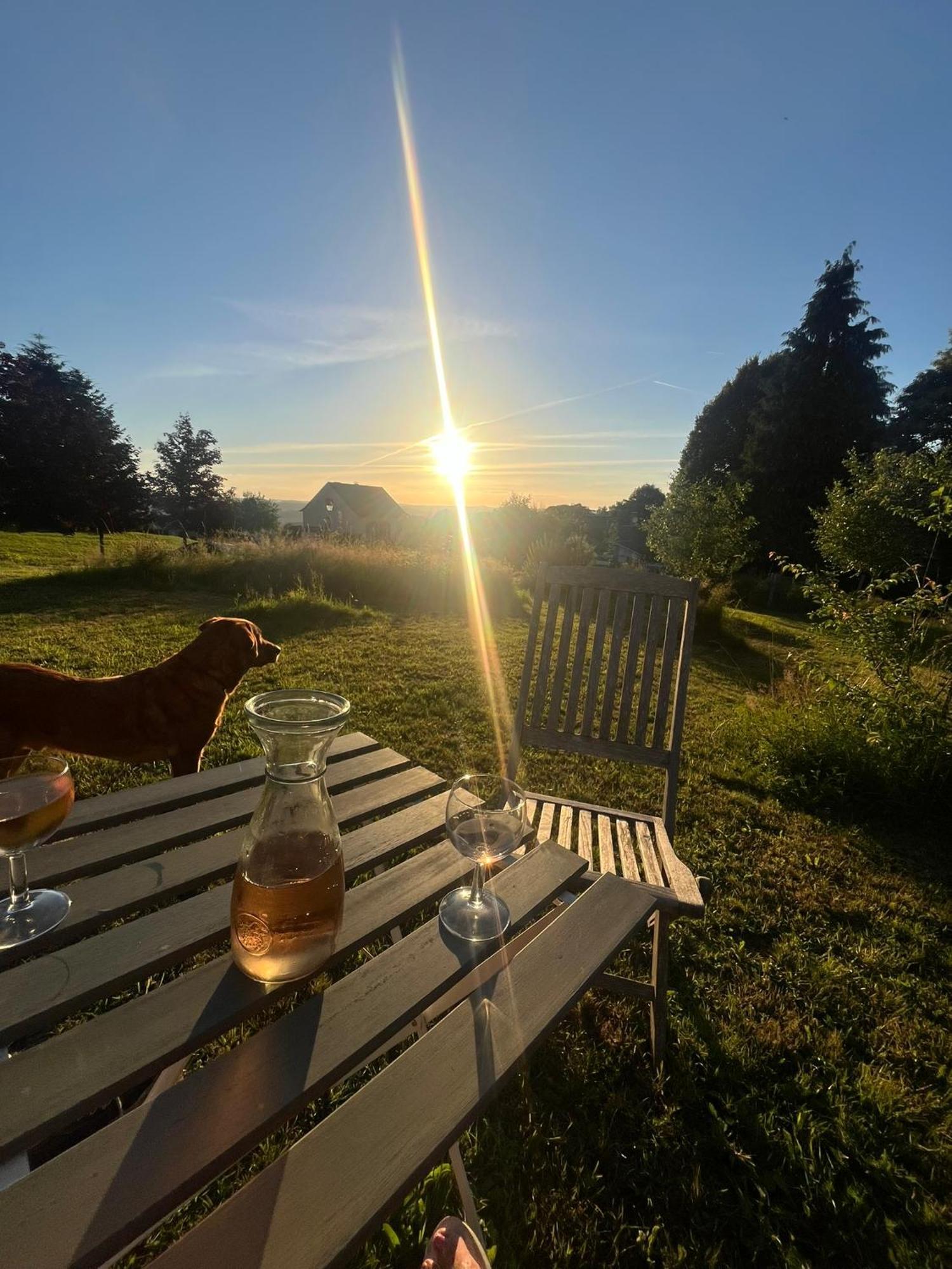 Le Cantou Affieux Exteriör bild